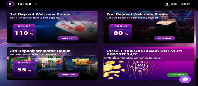 casinobit bitcoin-bonussen