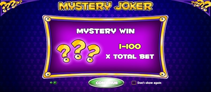 mysterie joker jackpot
