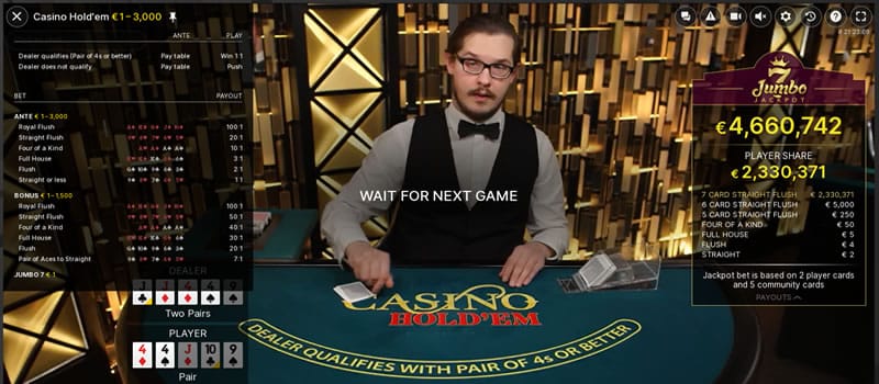 live casino holdem-jackpot